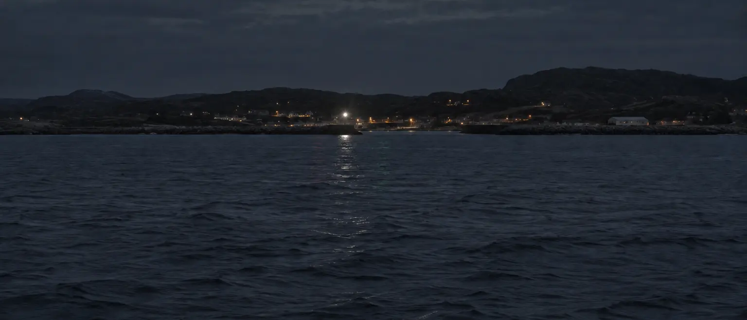 A representative scene for this solution, seen from a distance: Sector light approach
