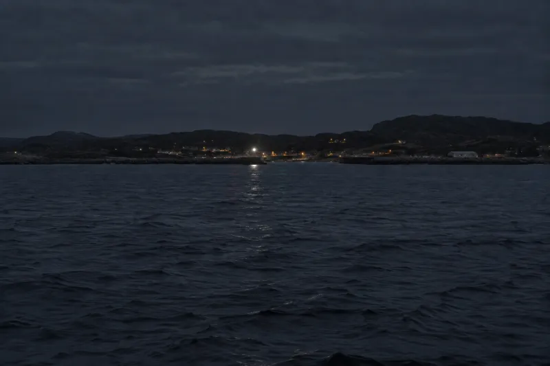 A representative scene for this solution, seen from a distance: Sector light approach
